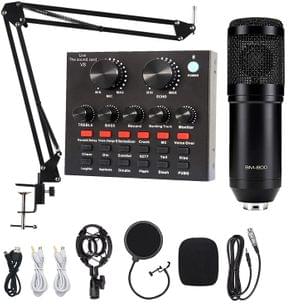 1643006963741-Belear BM-800 Professional Studio Recording Condenser Microphone Set with V8 Audio Mixer with V8 Audio Mixer.jpg